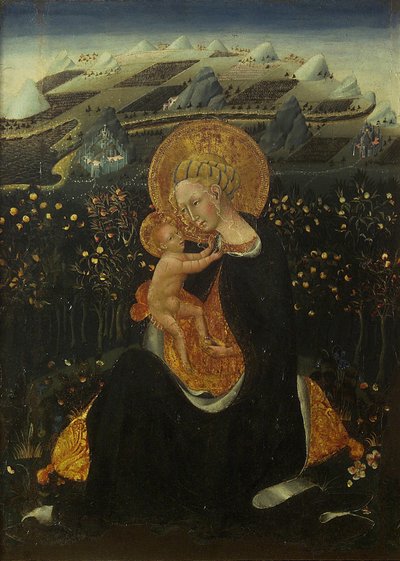 Nöyryyden Madonna tekijältä Giovanni di Paolo