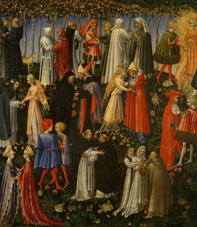 Paratiisi, 1445. tekijältä Giovanni di Paolo