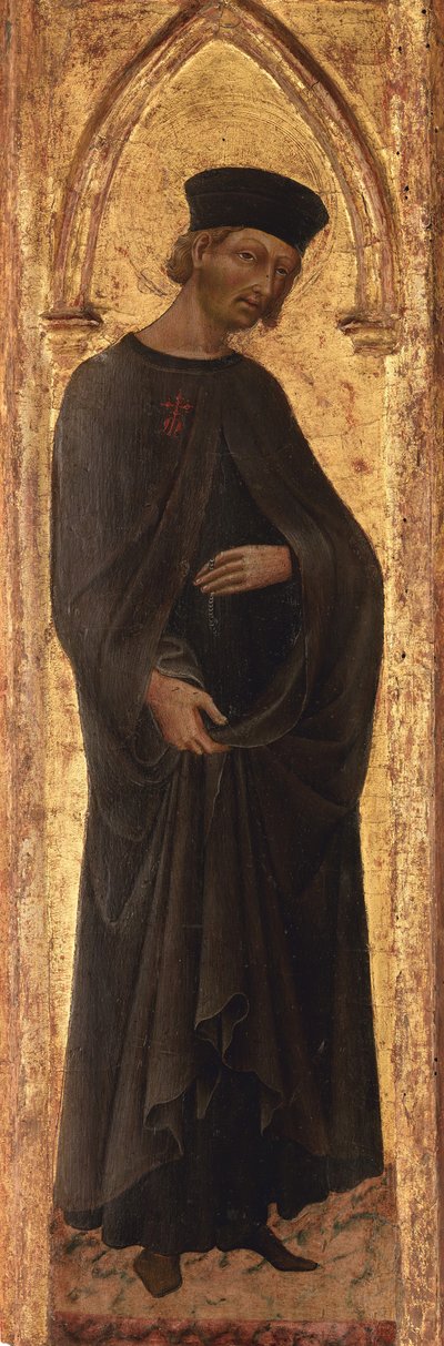 Siunattu Andrea Gallerani kuoli 1251, 1447-65. tekijältä Giovanni di Paolo