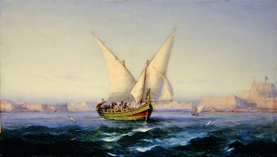 Vallettan satamasta tekijältä Girolamo Gianni