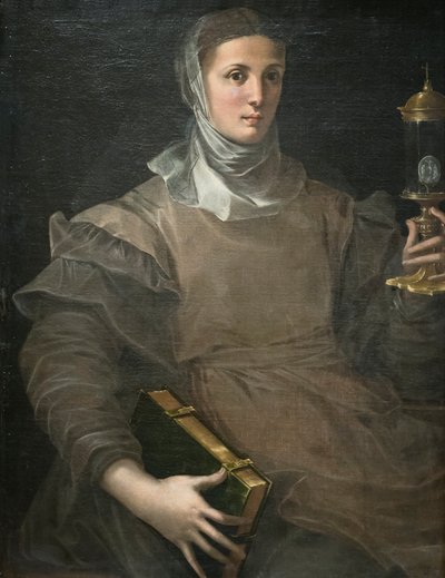 Pyhä Clare tekijältä Girolamo Mazzola Bedoli