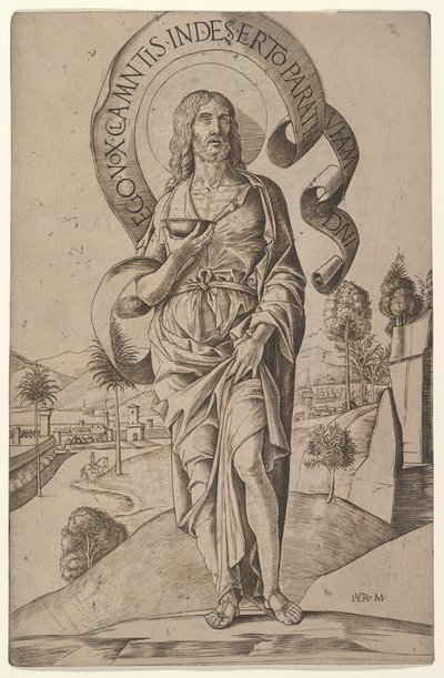 Pyhä Johannes Kastaja, 1500-1506. tekijältä Girolamo Mocetto
