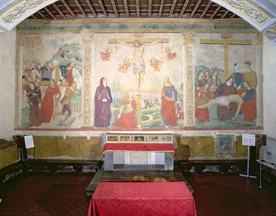 Tie Golgatalle, Ristiinnaulitseminen, Laskeuma, Kapitaalitalosta tekijältä Girolamo Ristori
