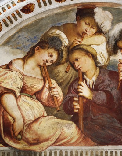 Konsertti, nokkahuilukvartetto tekijältä Girolamo Romanino