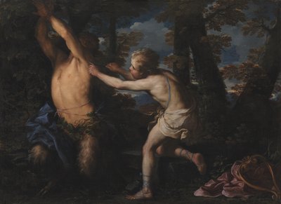 Apollo lentävä Mars tekijältä Girolamo Troppa