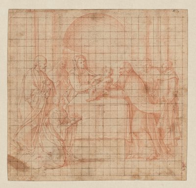 Esitys temppelissä tekijältä Girolamo da Santacroce