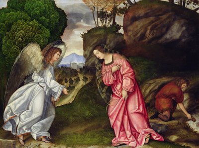 Hagar ja enkeli tekijältä Girolamo da Treviso II