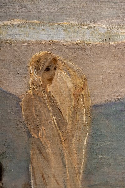 Dante ja Beatrice tekijältä Giulio Aristide Sartorio
