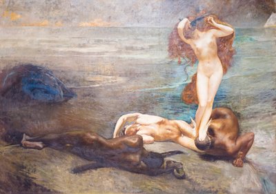 Gorgon ja sankarit tekijältä Giulio Aristide Sartorio