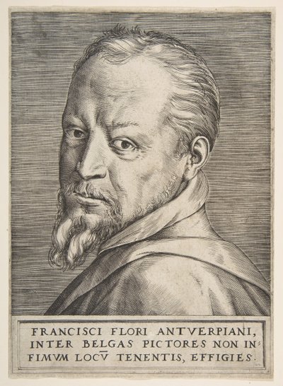Frans Floriksen rintakuva, 1531-76. tekijältä Giulio Bonasone