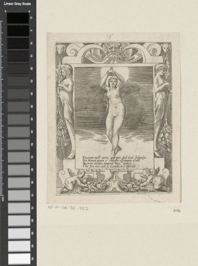 Juno roikkui ilmassa Junon rakkaus, viha ja mustasukkaisuus (sarjan nimi) Amori sdegni et gielosie di Giunone (sarjan nimi) tekijältä Giulio Bonasone