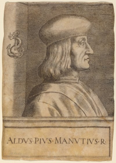 Aldus Pius Manutius tekijältä Giulio Campagnola