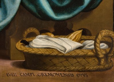 Capella del SS Sagrament, segon tram nord, Giulio Campi, Últim Sopar, detall 1569 finlandès tekijältä Giulio Campi