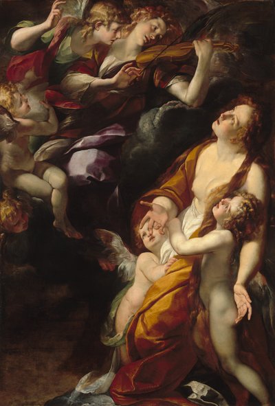 Magdalenan ekstaasi tekijältä Giulio Cesare Procaccini