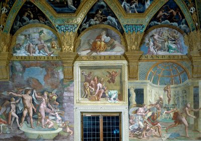 Kuvaukset jumalaisista rakkaudesta, Psyche Room tekijältä Giulio Romano
