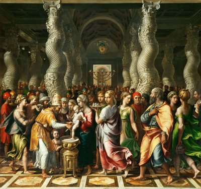 Ympärileikkaus, 1500-luvun ensimmäinen puolisko. tekijältä Giulio Romano
