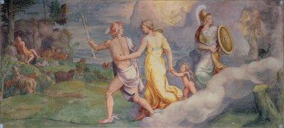Huonekalut ja erilaiset esineet 1100- ja 1300-luvuilta tekijältä Giulio Romano