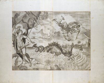 Perseus ja Andromeda tekijältä Giulio Sanuto