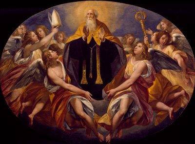 Giuseppe Cesari (1568-1640) Pyhä Benedictus kunniassa tekijältä Giuseppe Cesari