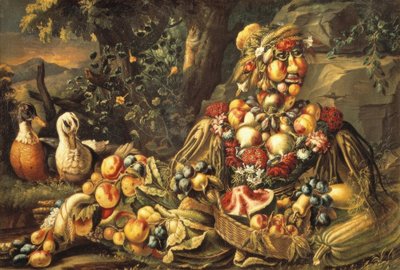 Kesä tekijältä Giuseppe Arcimboldo