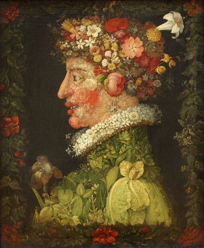 Kevät, 1573 tekijältä Giuseppe Arcimboldo