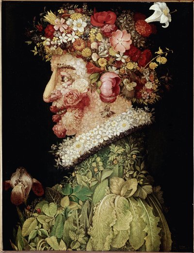 Giuseppe Arcimboldon (1527-1593) kevätmaalaus. 1589. Madrid. San Fernandon kuninkaallinen kuvataideakatemia, Madrid tekijältä Giuseppe Arcimboldo
