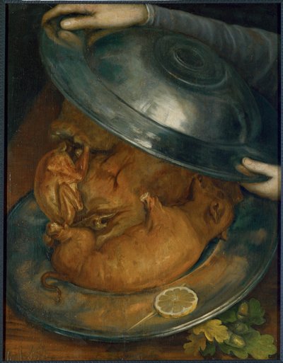 The Cook, käännettävä tekijältä Giuseppe Arcimboldo