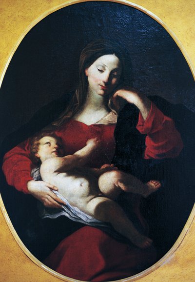 Madonna lapsen kanssa, Giuseppe Bazzani (1690-1769) tekijältä Giuseppe Bazzani