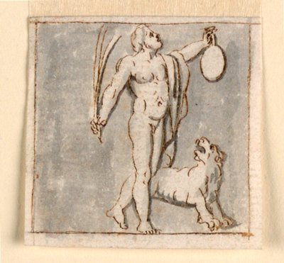 Dionysos Pantterin kanssa tekijältä Giuseppe Bernardino Bison