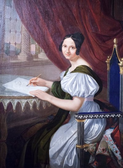 Napoleon Elisa Baciocchi, noin 1830 tekijältä Giuseppe Bezzuoli