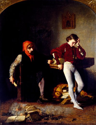 Kreivi Lara, Giuseppe Boschetto (1841-1918), öljy kankaalle, 99x77 cm. tekijältä Giuseppe Boschetto