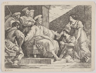 Kristus istuu saarnaamassa, 1766. tekijältä Giuseppe Cades