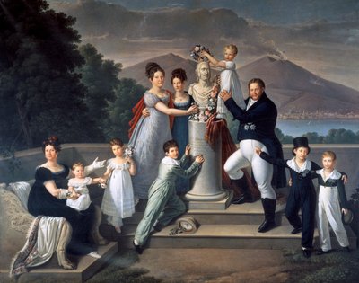 Francis I kahdesta sisiliasta (Napoli tekijältä Giuseppe Cammarano