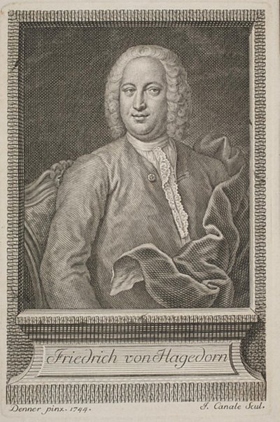 Friedrich von Hagedorn tekijältä Giuseppe Canale
