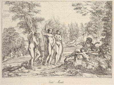 Pariisin tuomio, 1740-1802. tekijältä Giuseppe Canale
