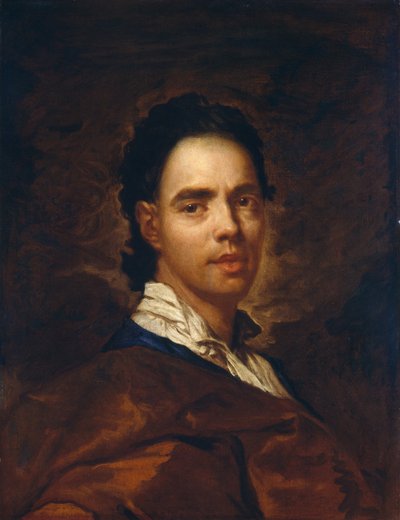 Nuoren miehen muotokuva vuoden 1720 jälkeen. tekijältä Giuseppe Ghislandi