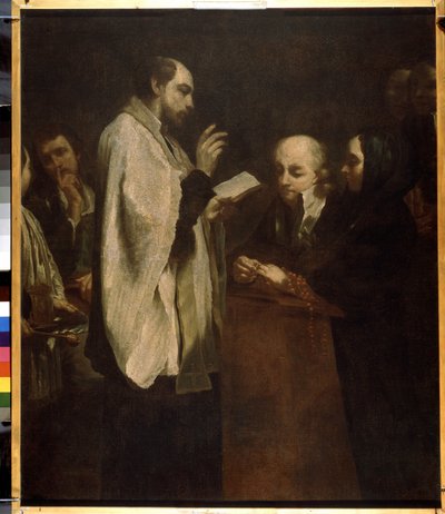 ""Häät"" (Häät) Giuseppe Maria Crespin (1665-1747) maalaus noin 1710 Eremitaaši, Pietari (Pietari) tekijältä Giuseppe Maria Crespi