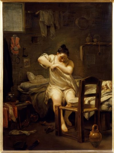 La Pulce tekijältä Giuseppe Maria Crespi