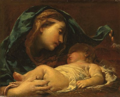 Madonna ja lapsi tekijältä Giuseppe Maria Crespi