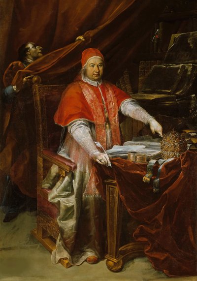 Paavi Benedictus XIV:n muotokuva 1675-1758, 1740. tekijältä Giuseppe Maria Crespi