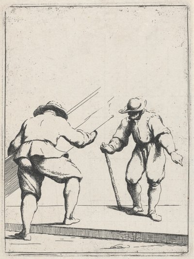 Kaksi rakentajaa tekijältä Giuseppe Maria Crespi