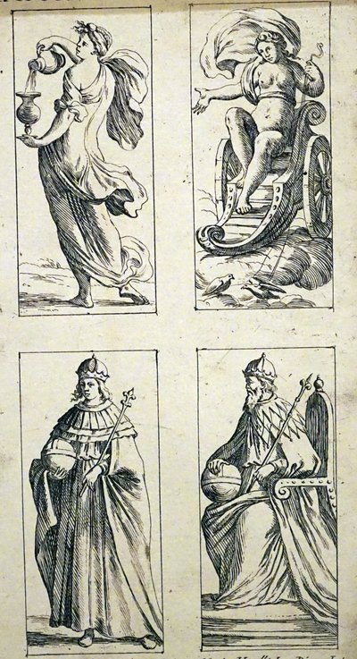 Giuseppe Maria Mitellin 1600-luvun tarotkortit tekijältä Giuseppe Maria Mitelli