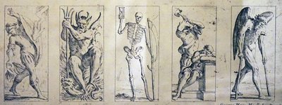 Giuseppe Maria Mitellin 1600-luvun tarotkortit tekijältä Giuseppe Maria Mitelli