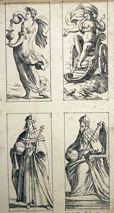 Giuseppe Maria Mitellin 17. vuosisadan tarotkortit. tekijältä Giuseppe Maria Mitelli