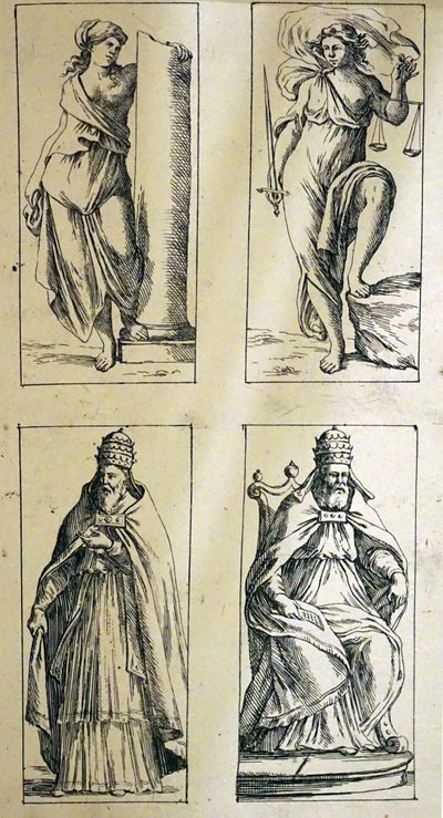 Giuseppe Maria Mitellin 1600-luvun tarotkortit tekijältä Giuseppe Maria Mitelli