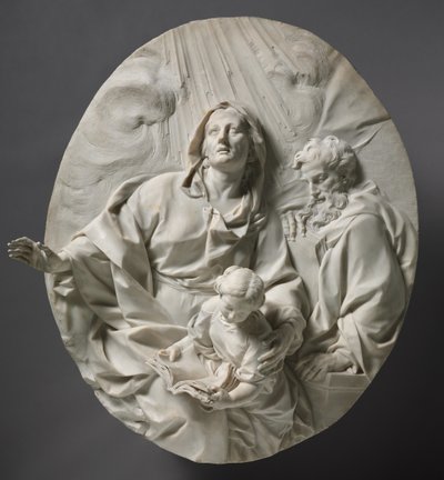 Neitsyen koulutus, n. 1700 tekijältä Giuseppe Mazzuoli