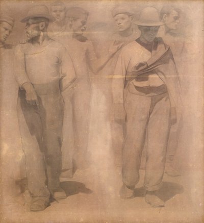 Sarjakuva neljännelle osavaltiolle tekijältä Giuseppe Pellizza da Volpedo