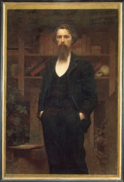 Omakuva - Giuseppe Pellizza da Volpedo (1868-1907). Öljy kankaalle tekijältä Giuseppe Pellizza da Volpedo