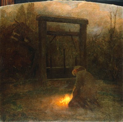rakkaus elämään, oikea paneeli, Giuseppe Pellizza da Volpedo (1868-1907) tekijältä Giuseppe Pellizza da Volpedo