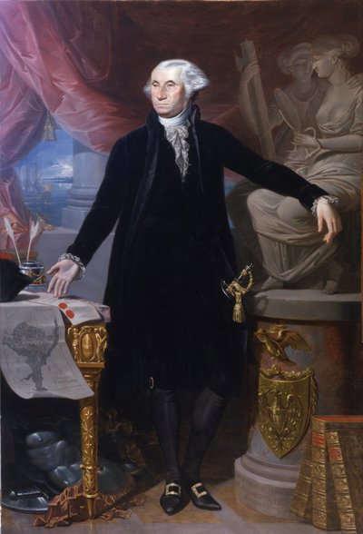 George Washingtonin muotokuva tekijältä Giuseppe Perovani